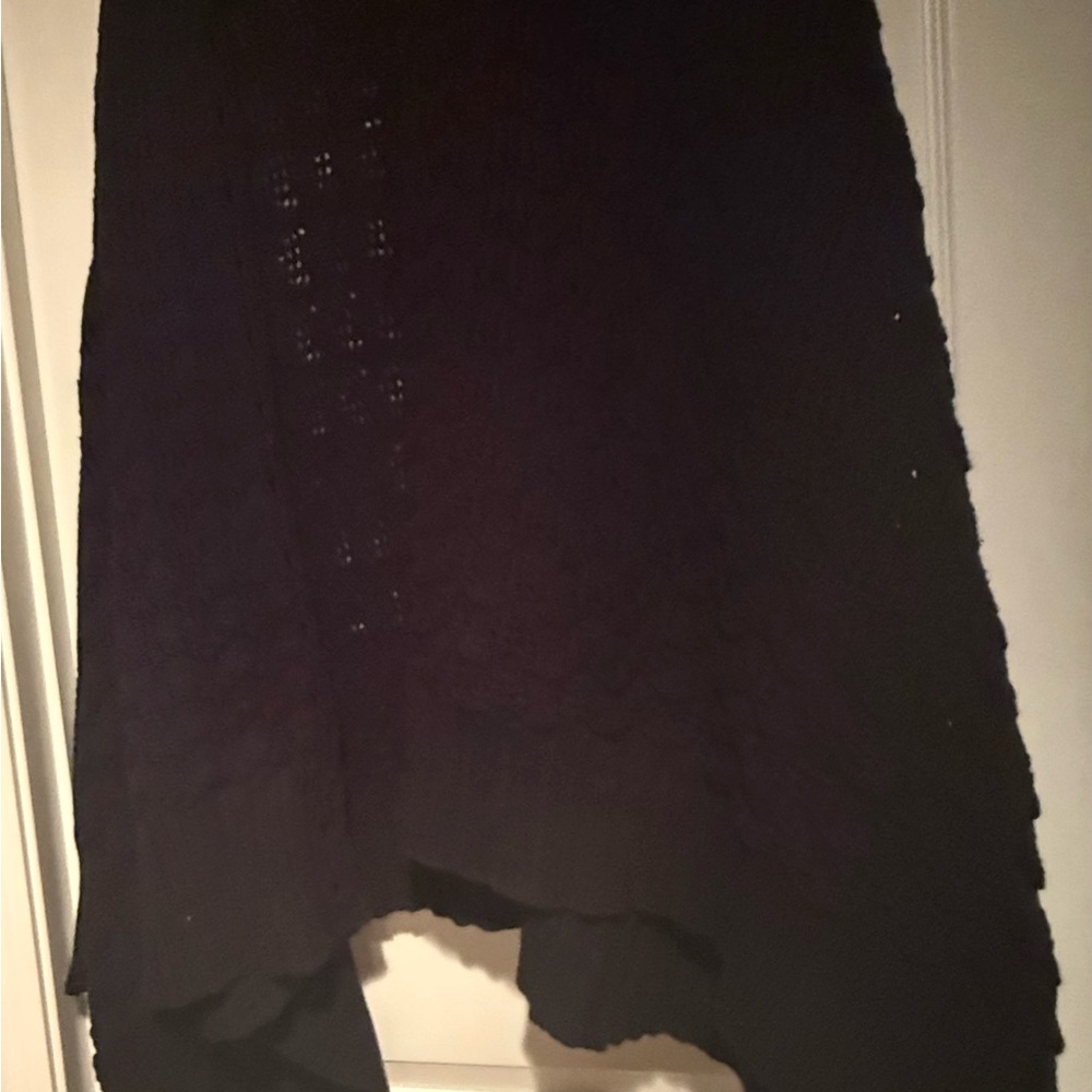 Black Medium Lucky Brand Cardigan Sweater